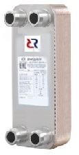 Паяный пластинчатый теплообменник Ридан XB61L